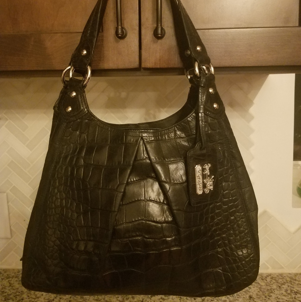 Coach Crocodile Hobo
